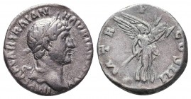 Hadrian (117-138), Ar Denarius ,

Condition: Very Fine

Weight: 2.6 gr
Diameter: 16.4 mm