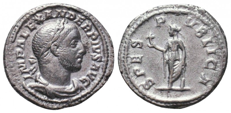 Severus Alexander, 222-235. Denarius

Condition: Very Fine

Weight: 2.7 gr
...