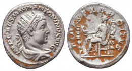 Caracalla (197-217 AD). AR Antoninianus

Condition: Very Fine

Weight: 4.5 gr
Diameter: 21.7 mm