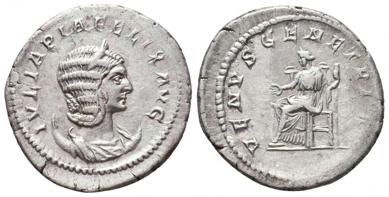 Julia Domna. Silver Antoninianus, Augusta, AD 193-217.

Condition: Very Fine
...