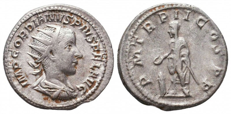 Gordianus III Pius (238-244 AD). AR Antoninianus

Condition: Very Fine

Weig...
