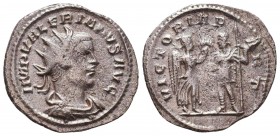Valerian I Æ Antoninianus. Rome, AD 254-256.

Condition: Very Fine

Weight: 3.1 gr
Diameter: 22.9 mm