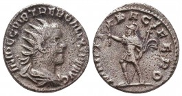 Trebonianus Gallus (251-253 AD). AR Antoninianus

Condition: Very Fine

Weight: 3.5 gr
Diameter: 19.9 mm