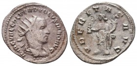 Volusianus (251-253 AD). AR Antonianus

Condition: Very Fine

Weight: 3.6 gr
Diameter: 22.7 mm