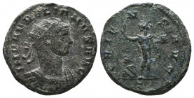 Aurelianus (270-275 AD). AE Antoninianus

Condition: Very Fine

Weight: 4.1 gr
Diameter: 20.7 mm