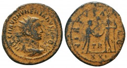 Numerianus (283-284 AD). AE Antoninianus

Condition: Very Fine

Weight: 3.5 gr
Diameter: 23.1 mm