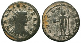 Gallienus (253-268 AD). AE Antoninianus 

Condition: Very Fine

Weight: 3.0 gr
Diameter: 20.5 mm