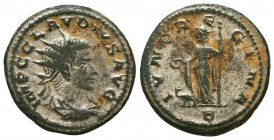 Claudius II (268-270 AD). AE silvered Antoninianus

Condition: Very Fine

Weight: 3.9 gr
Diameter: 20.1 mm