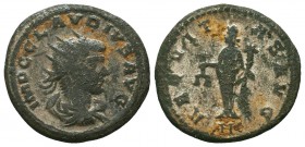 Claudius II (268-270 AD). AE silvered Antoninianus

Condition: Very Fine

Weight: 3.7 gr
Diameter: 20.8 mm