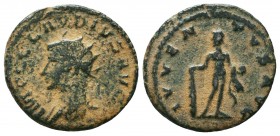 Claudius II (268-270 AD). AE silvered Antoninianus

Condition: Very Fine

Weight: 2.9 gr
Diameter: 19 mm
