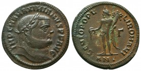 Maximianus (286-310). Æ Follis

Condition: Very Fine

Weight: 10.3 gr
Diameter: 27 mm
