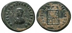 Constantinus II . AE Follis 326-328 AD.

Condition: Very Fine

Weight: 3.2 gr
Diameter: 17 mm