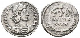 Constantius II (337-361 AD). AR Siliqua

Condition: Very Fine

Weight: 1.4 gr
Diameter: 18 mm