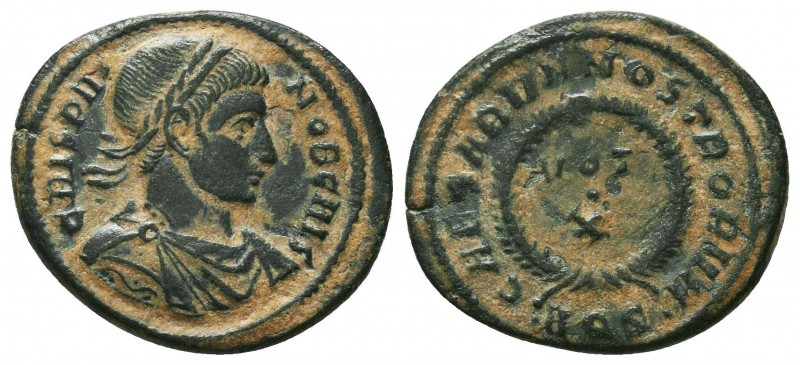 Crispus. Caesar, A.D. 317-326. AE 

Condition: Very Fine

Weight: 3.1 gr
Di...