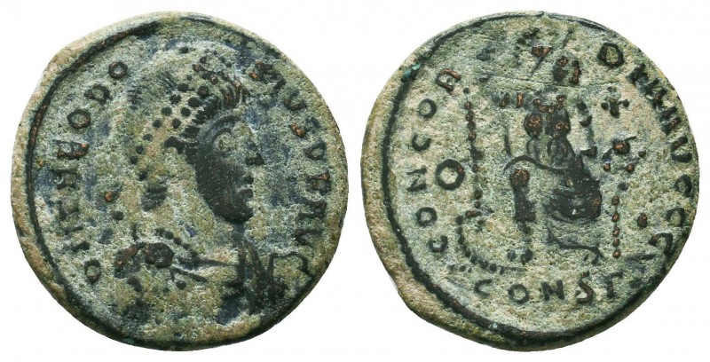 THEODOSIUS I (379-395). Ae.

Condition: Very Fine

Weight: 2.7 gr
Diameter:...