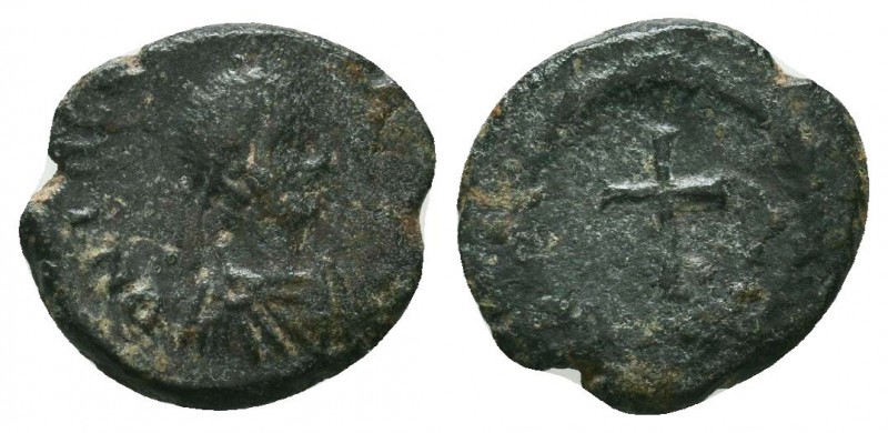 Leo I; 457-474 AD, Ae

Condition: Very Fine

Weight: 1.8 gr
Diameter: 12 mm