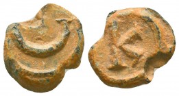 Byzantine Lead Seals, 7th - 13th Centuries

Condition: Very Fine

Weight: 2.9 gr
Diameter: 14 mm