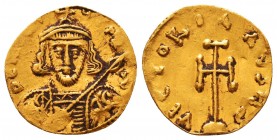 Tiberius III Apsimar (698-705 AD). AV Solidus

Condition: Very Fine

Weight: 1.9 gr
Diameter: 16 mm
