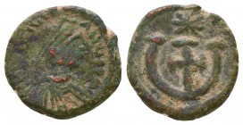 Byzantine Coins Ae, Justinian I. AE , 527-565 AD.

Condition: Very Fine

Weight: 2.2 gr
Diameter: 14 mm