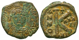 Byzantine Coins Ae, Justinian I. AE Follis, 527-565 AD.

Condition: Very Fine

Weight: 8.2 gr
Diameter: 24 mm