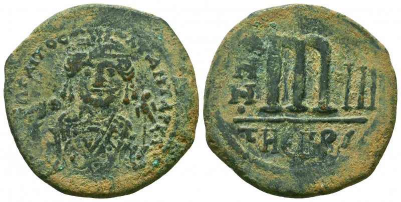 Byzantine Coins Ae, Maurice Tiberius. A.D. 582-602. AE 

Condition: Very Fine...