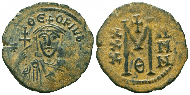 Byzantine Coins Ae,

Condition: Very Fine

Weight: 7.3 gr
Diameter: 28 mm