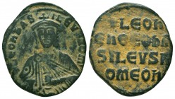 Byzantine Coins Ae,

Condition: Very Fine

Weight: 5.8 gr
Diameter: 26 mm