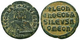 Byzantine Coins Ae,

Condition: Very Fine

Weight: 6.8 gr
Diameter: 25 mm