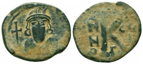 Byzantine Coins Ae, Constantin IV (668-685), AE follis, AD. 684-685,

Condition: Very Fine

Weight: 10.2 gr
Diameter: 25 mm