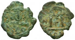 Byzantine Coins Ae, Justinian II, first reign (685-695), Follis

Condition: Very Fine

Weight: 3.5 gr
Diameter: 23 mm