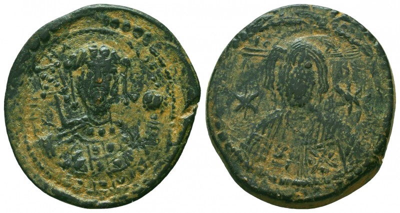 Byzantine Coins Ae, Anonymous follis. 

Condition: Very Fine

Weight: 8.6 gr...