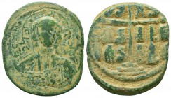 Byzantine Coins Ae, Anonymous follis. 

Condition: Very Fine

Weight: 9.7 gr
Diameter: 29 mm