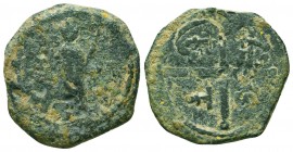 Crusaders Coins Ae, Circa, 1095 - 1271 AD,

Condition: Very Fine

Weight: 5.7 gr
Diameter: 22 mm