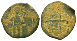Crusaders Coins Ae, Circa, 1095 - 1271 AD,

Condition: Very Fine

Weight: 1.6 gr
Diameter: 19 mm