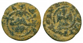 Crusaders, Armenian Kingdom of Cilicia, Circa, 1080 - 1375 AD, Ae Bronze Coins,

Condition: Very Fine

Weight: 1.2 gr
Diameter: 15 mm