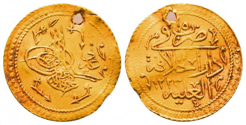 Islamic Gold Coins, Av ,

Condition: Very Fine

Weight: 1.6 gr
Diameter: 20...