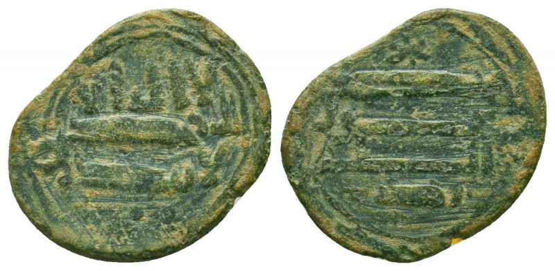 Islamic Bronze Coins, Ae,

Condition: Very Fine

Weight: 1.6 gr
Diameter: 1...