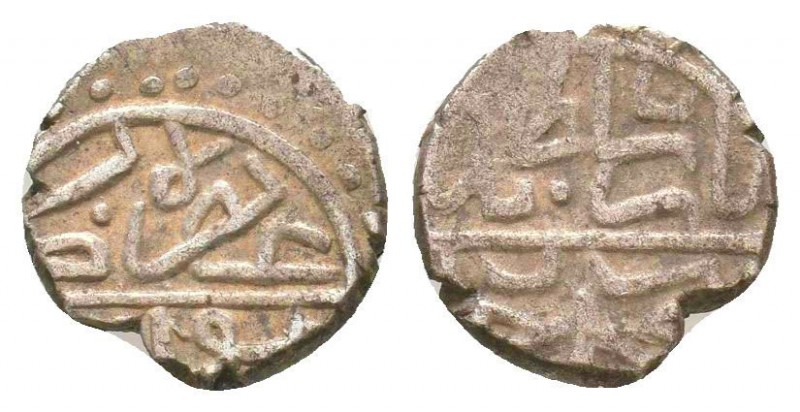 Islamic Silver Ottoman Coins, Ar,

Condition: Very Fine

Weight: 0.7 gr
Dia...