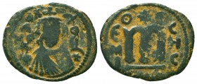 Arab - Byzantine Coins, Ae.

Condition: Very Fine

Weight: 3.5 gr
Diameter: 21 mm