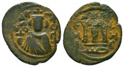 Arab - Byzantine Coins, Ae.

Condition: Very Fine

Weight: 3.8 gr
Diameter: 21 mm