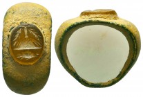 Ancient Roman Ring - 1st - 3rd C. AD.

Condition: Very Fine

Weight: 45 gr
Diameter: 72 mm