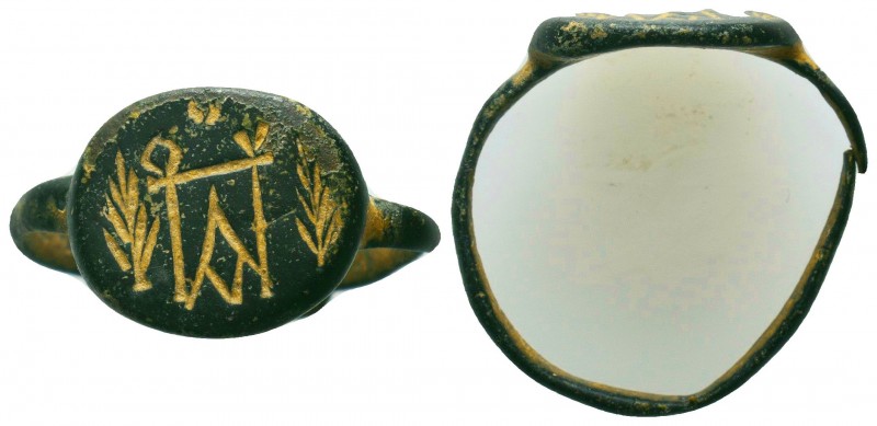 Ancient Roman Ring - 1st - 3rd C. AD.

Condition: Very Fine

Weight: 4.9 gr...