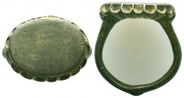 Ancient Roman Ring - 1st - 3rd C. AD.

Condition: Very Fine

Weight: 3.8 gr
Diameter: 22 mm