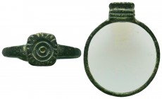 Ancient Roman Ring - 1st - 3rd C. AD.

Condition: Very Fine

Weight: 4.8 gr
Diameter: 23 mm