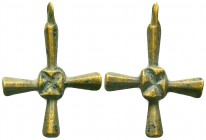 Byzantine Cross Pendant, 

Condition: Very Fine

Weight: 1.3 gr
Diameter: 18 mm