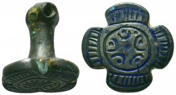 Byzantine Stamp Seal !!!

Condition: Very Fine

Weight: 2.4 gr
Diameter: 28 mm