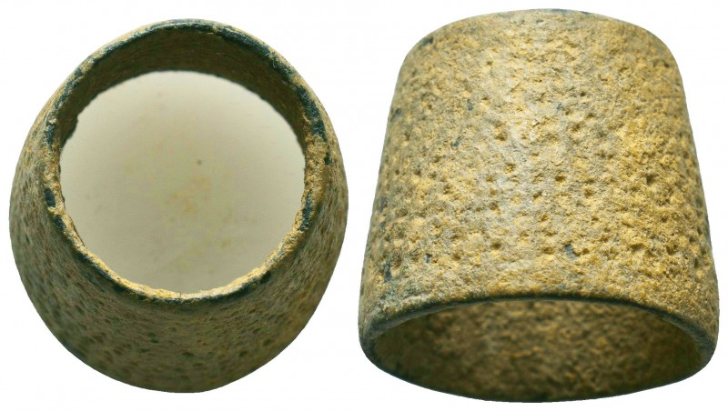 Byzantine Finger Timble !!

Condition: Very Fine

Weight: 11.1 gr
Diameter:...