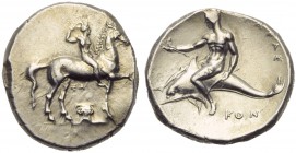 Apulia, Tarentum, Nomos, c. 332-302 BC