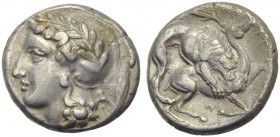 Lucania, Velia, Didrachm, c. 440-400 BC