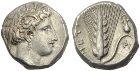 Lucania, Metapontion, Stater, c. 340-330 BC
